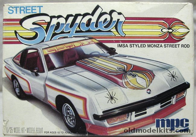 MPC 1/25 Chevrolet Monza Street Spyder IMSA - Stock or Street Rod, 1-0722 plastic model kit